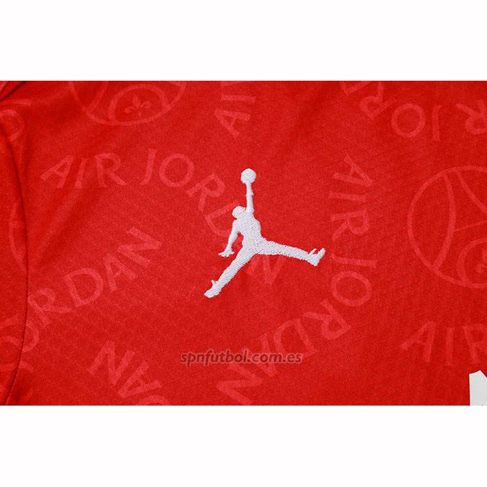 Chandal del Paris Saint-Germain Jordan Manga Corta 2024-2025 Rojo - Pantalon Corto